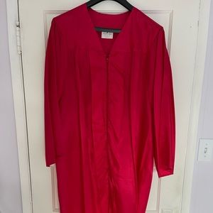 Red Graduation Gown 5’4” - 5’6”